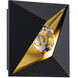 Beyond Mythical LED 6.5 inch Black-Aged Brass Outdoor Wall Light, Beyond