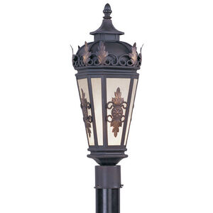 Berkshire 1 Light 22 inch Bronze Outdoor Post Top Lantern