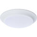 ColorQuick LED 7.4 inch White Close-to-Ceiling LED Disk Ceiling Light
