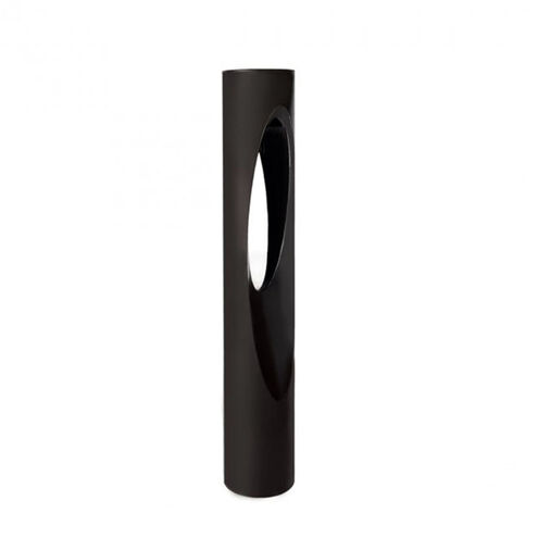 Scoop 277 13.2 watt Black On Aluminum Bollards in 3000K