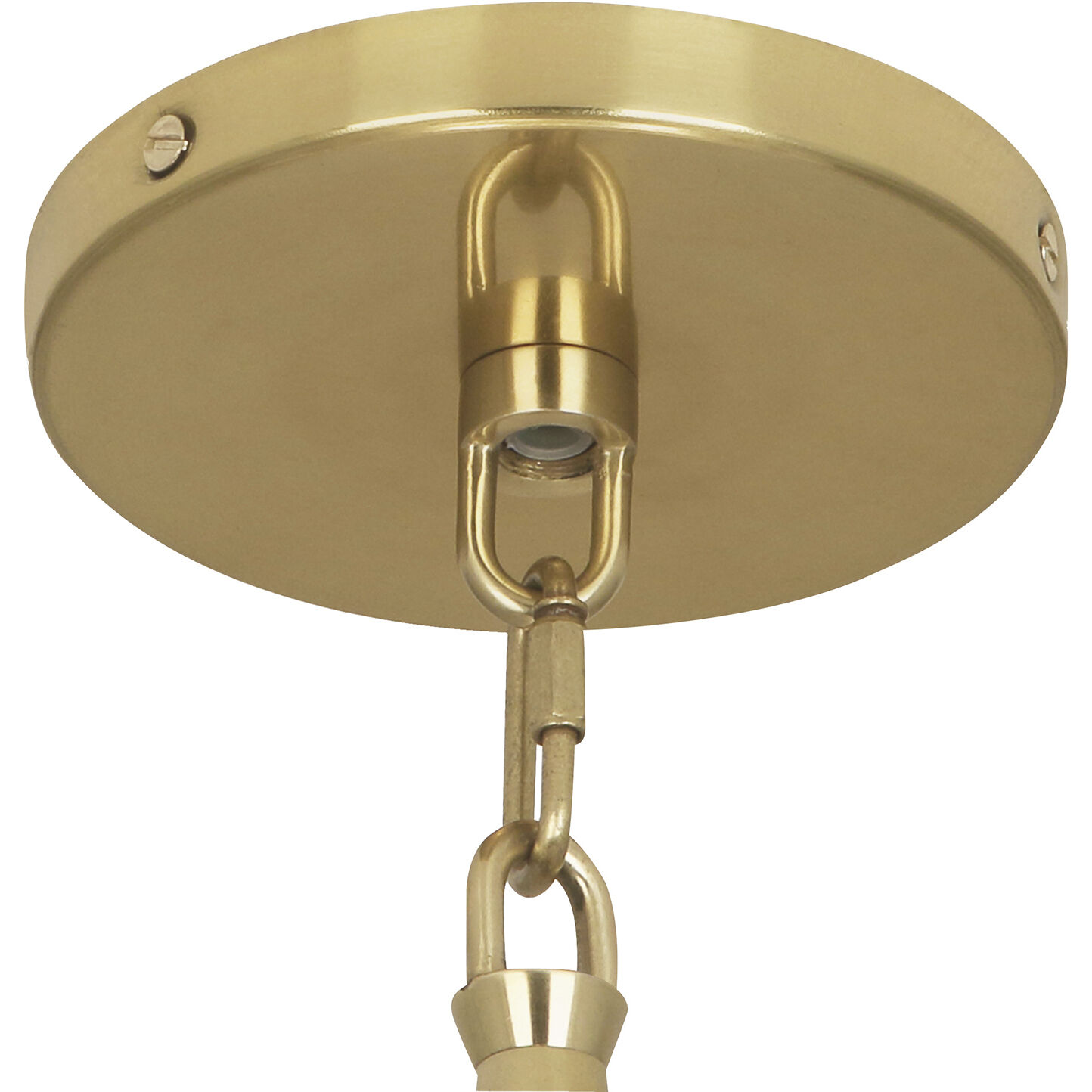 Decker 3 Light 30 inch Modern Brass Pendant Ceiling Light in Vintage Wine