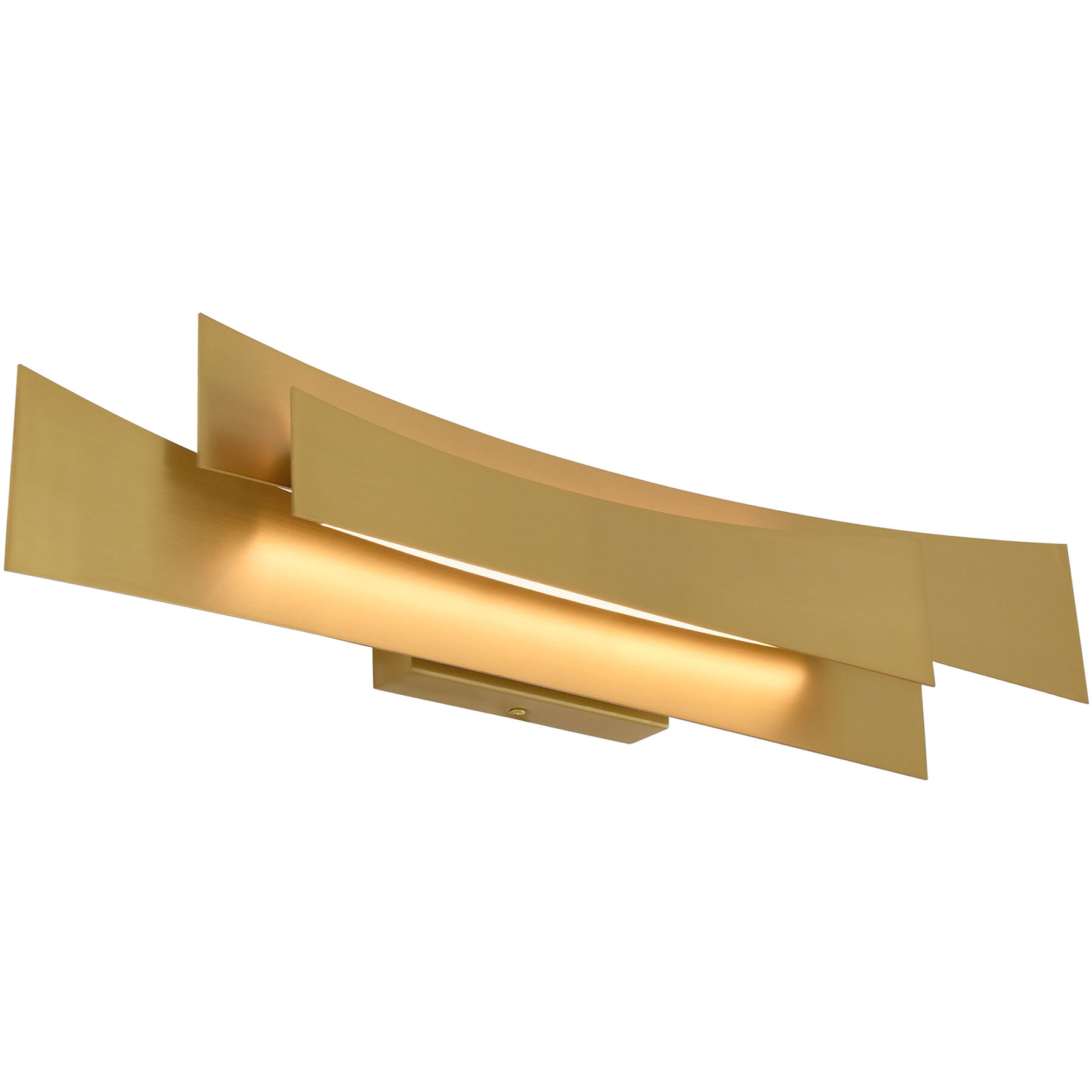 Candora LED 24 inch Brass Vanity Light Wall Light