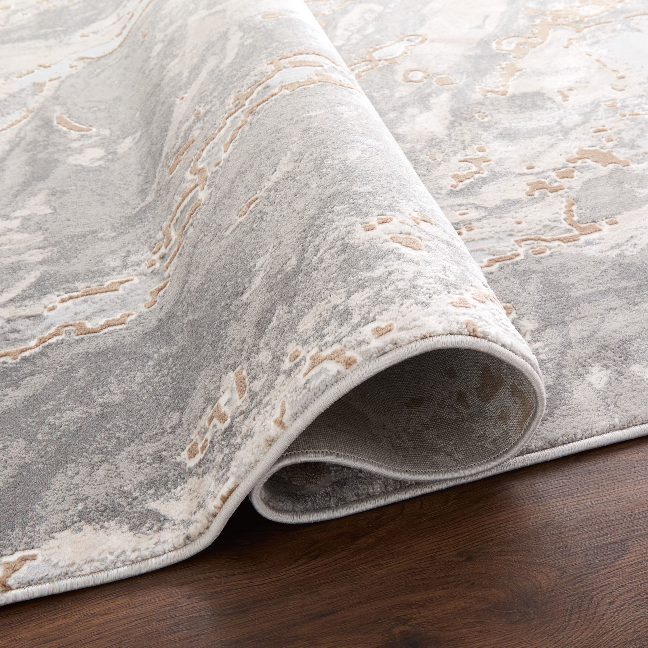 Besni 130 X 94 inch Mineral Tones Rug in 8 x 11