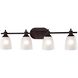 Jackson 4 Light 31 inch Oil Rubbed Bronze Vanity Light Wall Light