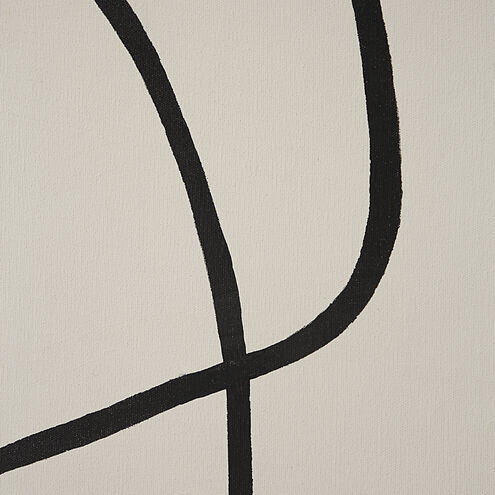 Moreau White/Black Canvas Art, 2 Piece