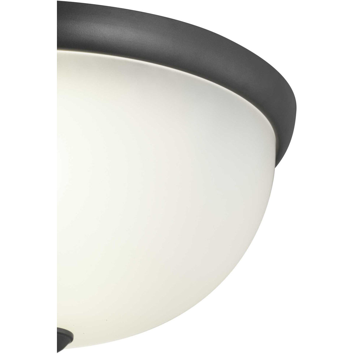 Alana Dr 2 Light 14 inch Graphite Flush Mount Ceiling Light