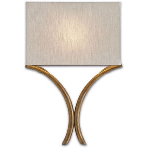 Cornwall 1 Light 12 inch French Gold Leaf ADA Wall Sconce Wall Light