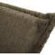 Puff Angora Moss Scroll Rocker with Cover