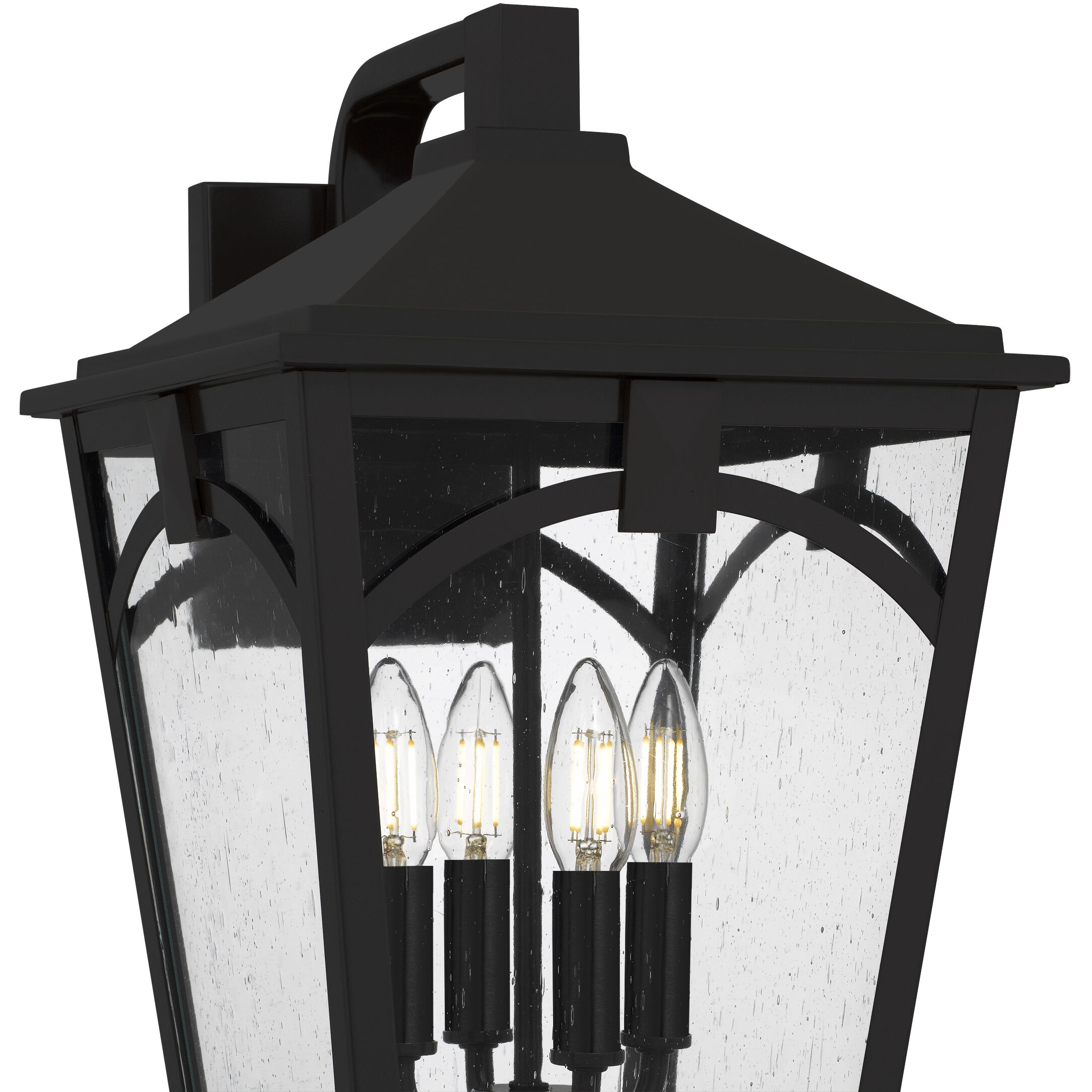 Jaxon 4 Light 17.25 inch Western Bronze Outdoor Wall Lantern
