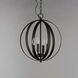 Provident 4 Light 16 inch Black Single Pendant Ceiling Light