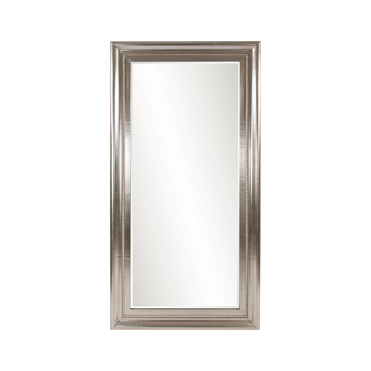 Marla 81 X 43 inch Bright Silver Leaf Wall Mirror