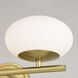 Sloane LED 16 inch Satin Brass Bathroom Light Wall Light in 2