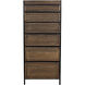 Seoul 26 X 24 inch Dark Walnut Consoles, Tallboy
