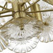 Julie Neill Gianna LED 24 inch Hand-Rubbed Antique Brass Chandelier Ceiling Light