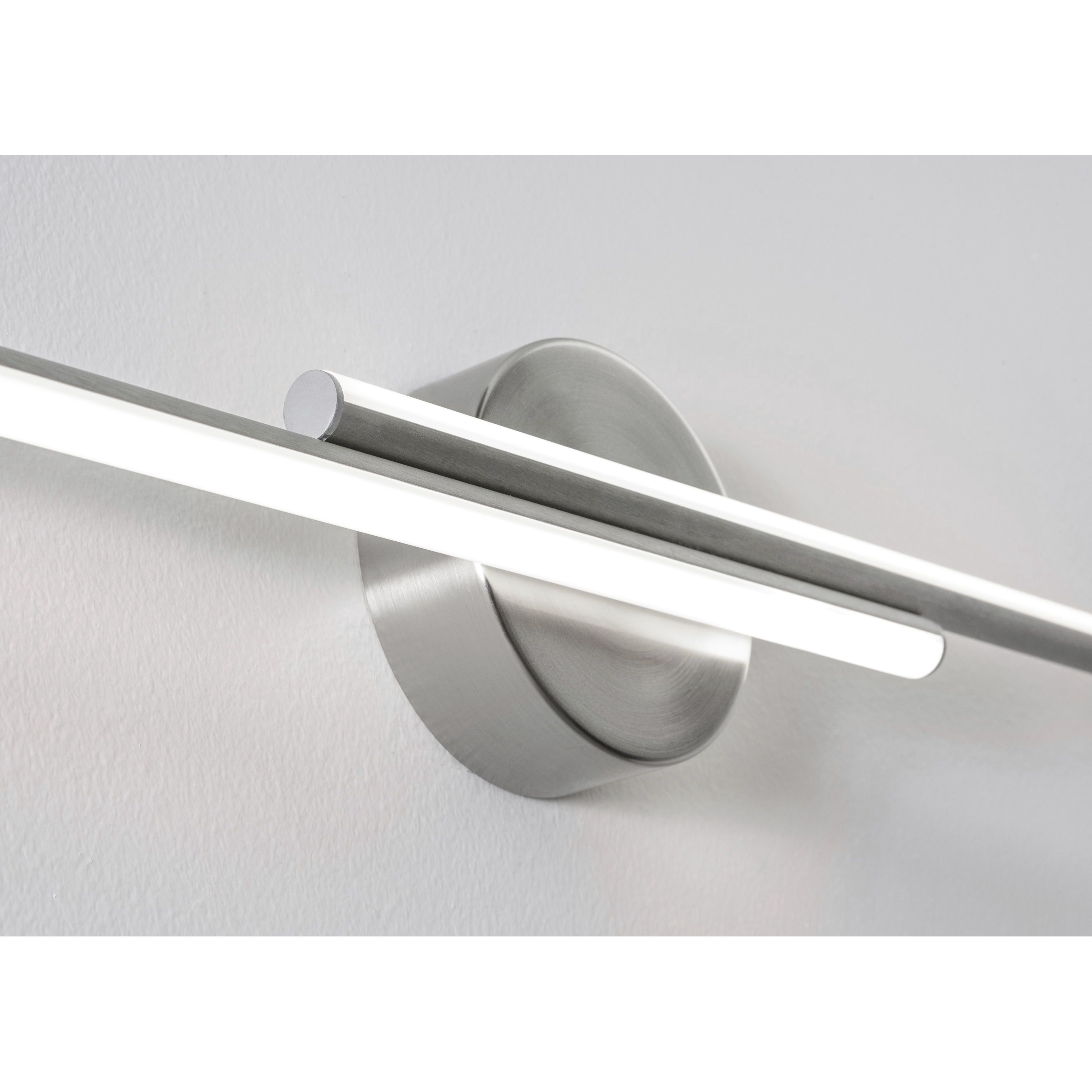 Ella LED 4.68 inch Satin Nickel ADA Wall Sconce Wall Light