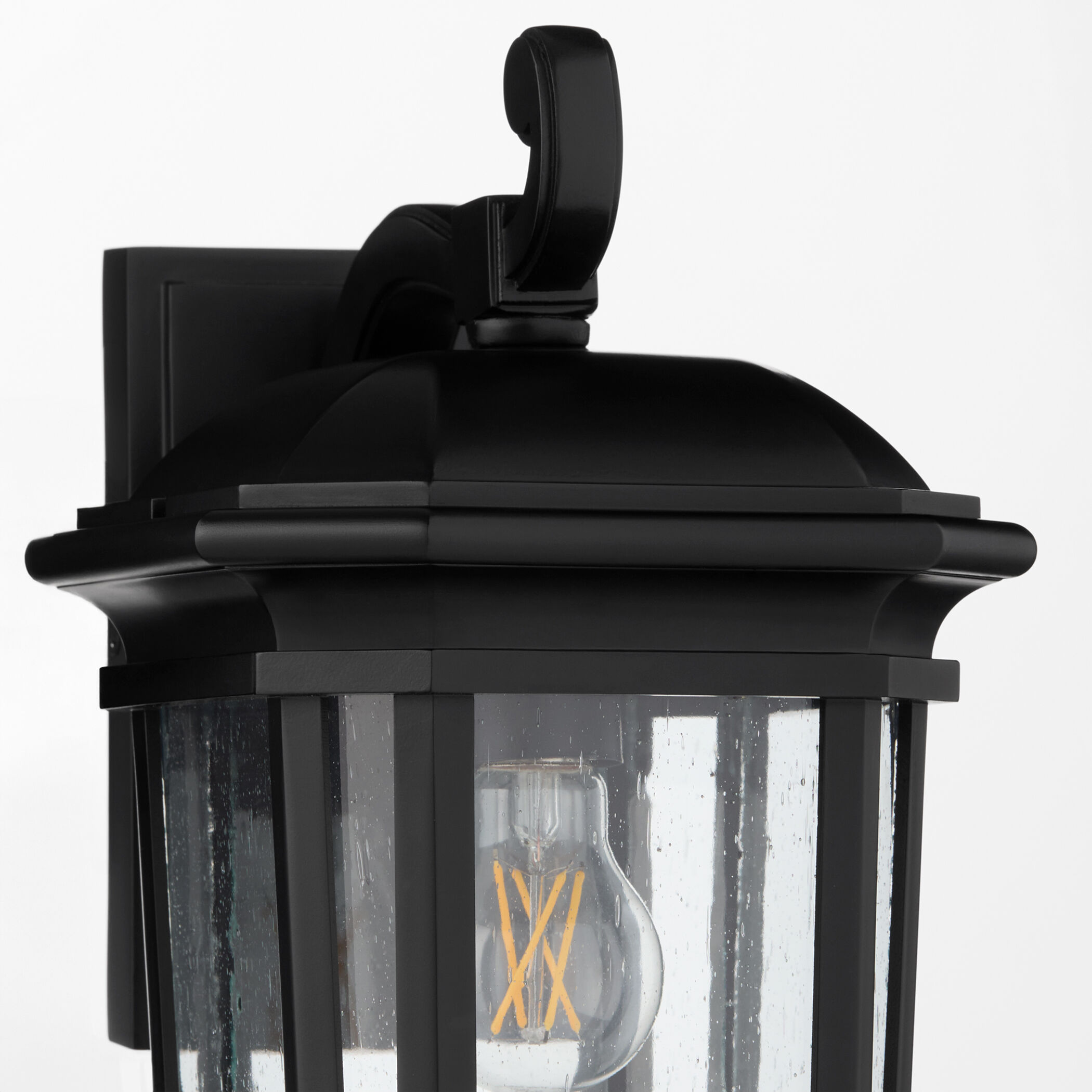 Murphy 1 Light 11.75 inch Matte Black Outdoor Wall Lantern