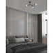 Morgan LED 21.75 inch Matte Black Semi Flush Mount Ceiling Light