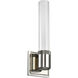 Zigrina 1 Light 5.25 inch Polished Nickel Wall Sconce Wall Light