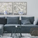 Calm Moment White and Blue and Gray and Multi Canvas