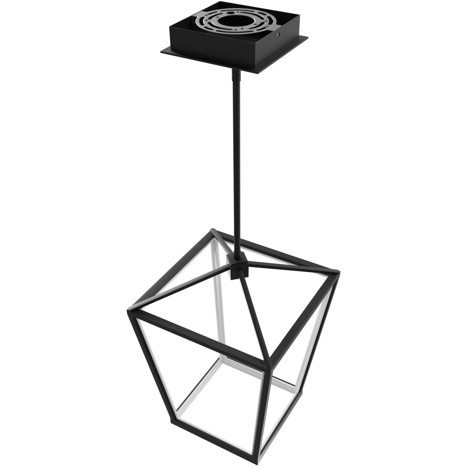 Park Ave. LED 13 inch Black Pendant Ceiling Light