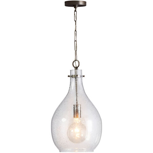 Rabun 1 Light 12 inch Brushed Pewter Pendant Ceiling Light in Polished Pewter