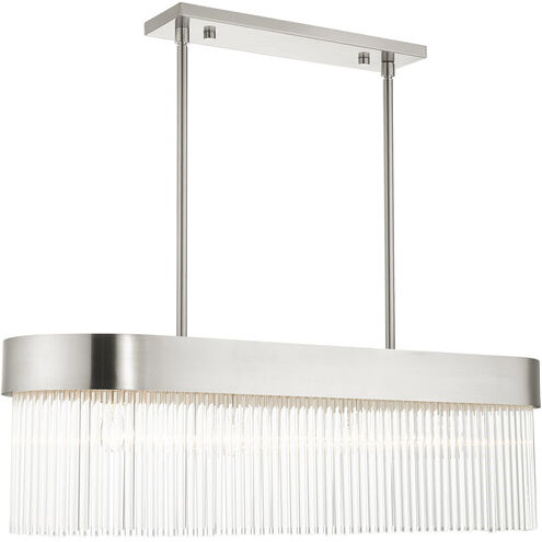 Norwich 4 Light 12 inch Brushed Nickel Chandelier Ceiling Light