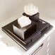 Quartz Black And White Crystal Table Accent, Large