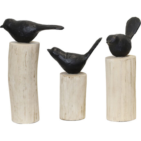 Cameron Natural and Black Decorative Object