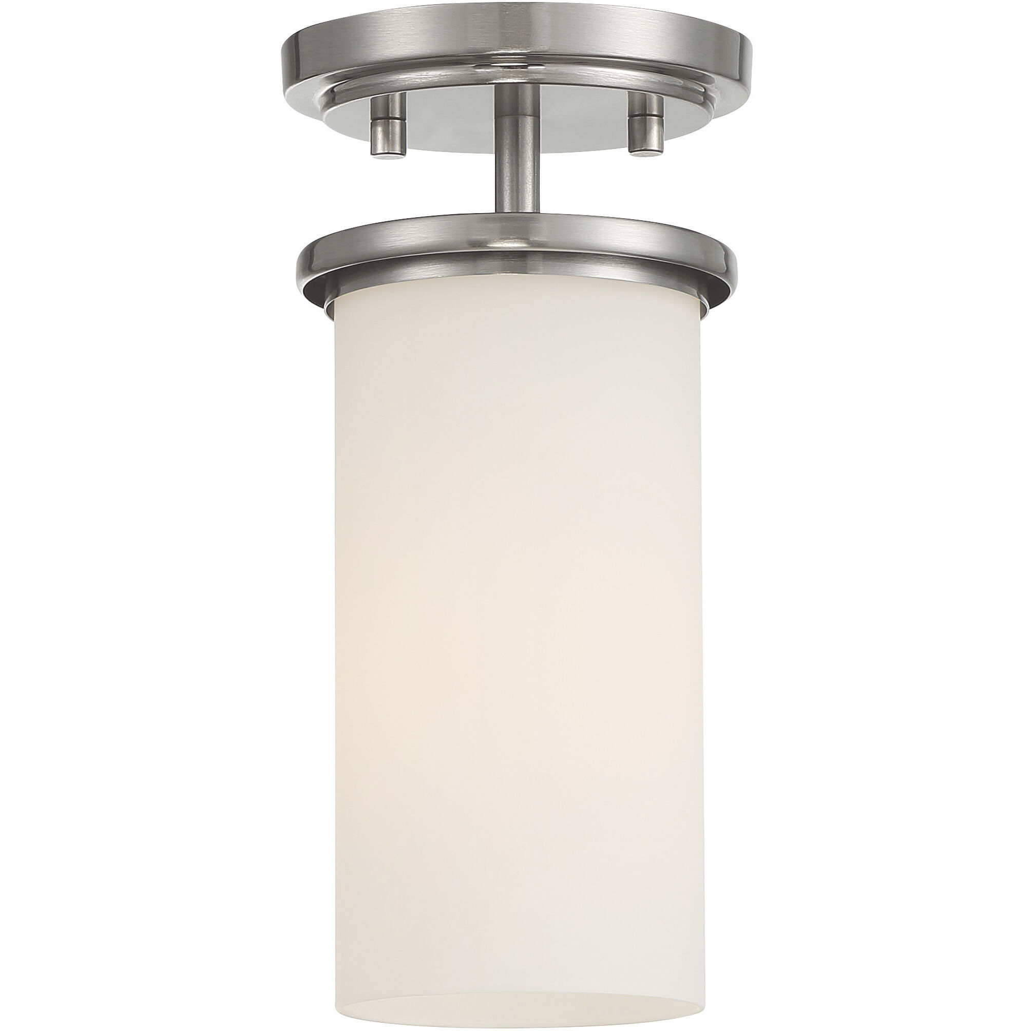 Haisley 1 Light 5 inch Brushed Nickel Pendant Ceiling Light