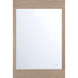 Mogano 36 X 24 inch White Oak LED Mirror