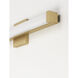 Spec Vanity LED 36 inch Gold Bath Vanity Wall Light