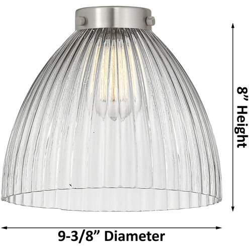 Franklin Restoration Seneca Falls 1 Light 10 inch Polished Nickel Mini Pendant Ceiling Light