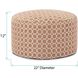 Pyth 12 inch Gold Foot Pouf