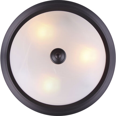 Madison 3 Light 15 inch Oil Rubbed Bronze Flush Mount Ceiling Light