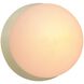 Ambiance LED 4.5 inch Vanilla Gloss Wall Sconce Wall Light