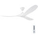Maverick Coastal 60 inch Matte White with Matte White ASA Blades Ceiling Fan