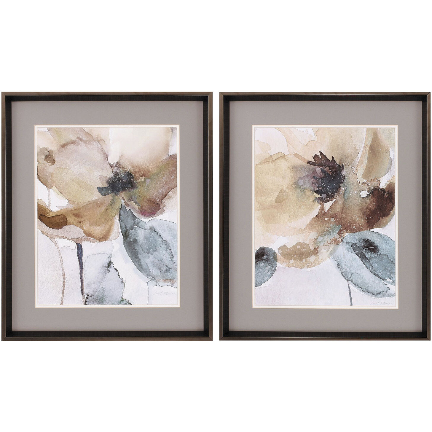 Florals Neutral Framed Art, Propac