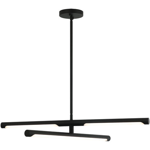 Novelle LED 30 inch Matte Black Pendant Ceiling Light