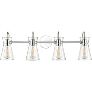 Camellia 4 Light 30.75 inch Bathroom Vanity Light
