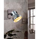Barnstaple 1 Light 11.75 inch Distressed Zinc and Black Wall Sconce Wall Light