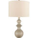 kate spade new york Saxon 37.75 inch 100 watt Dove Grey Table Lamp Portable Light, Large