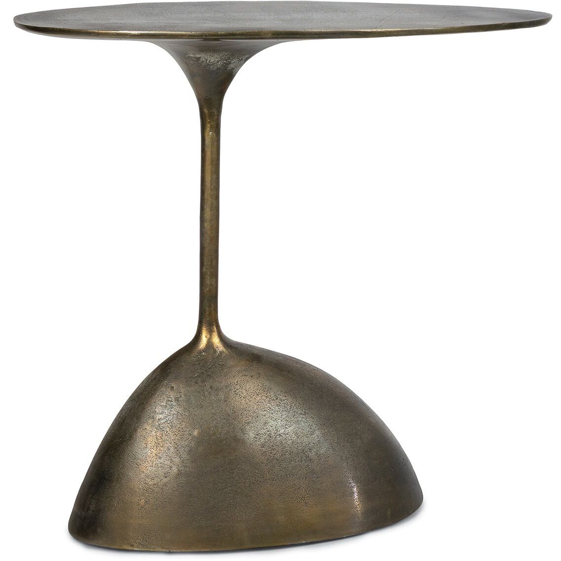 Rizzo Accent Table in Brass