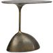 Rizzo Accent Table in Brass