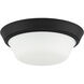 Edessa 2 Light 12 inch Black Flush Mount Ceiling Light
