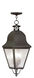 Amwell 3 Light 11 inch Bronze Outdoor Pendant Lantern
