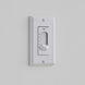 Jovie 44 44 inch Matte White Indoor/Outdoor Ceiling Fan