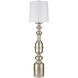 Cabello 78 inch 150 watt Antique Silver Floor Lamp Portable Light