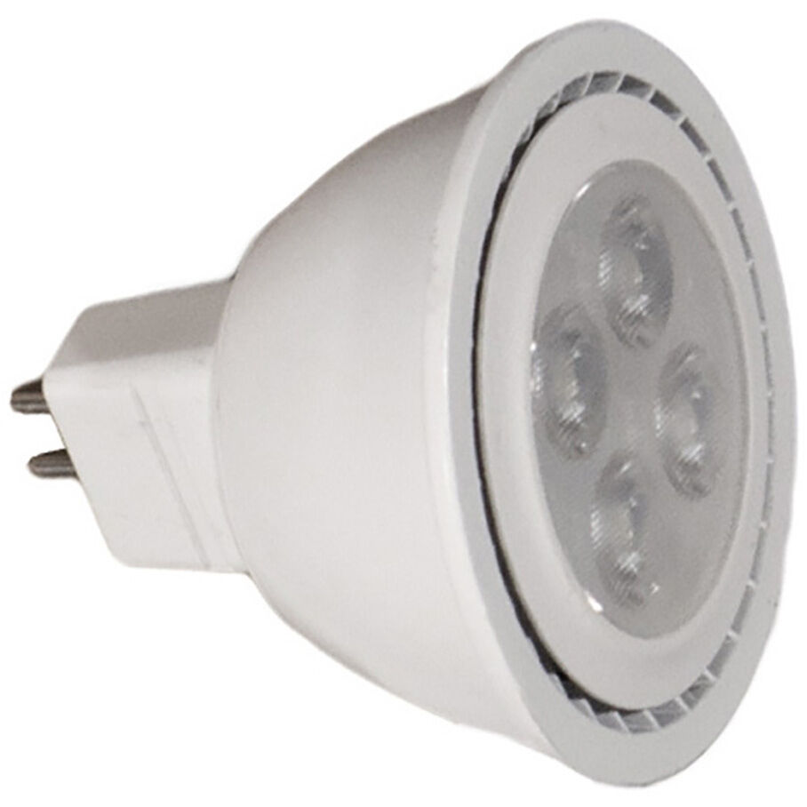 MR16 Lamp LED LED GY5.3 8.00 watt 12 3000K Lamp in White, WAC Limited