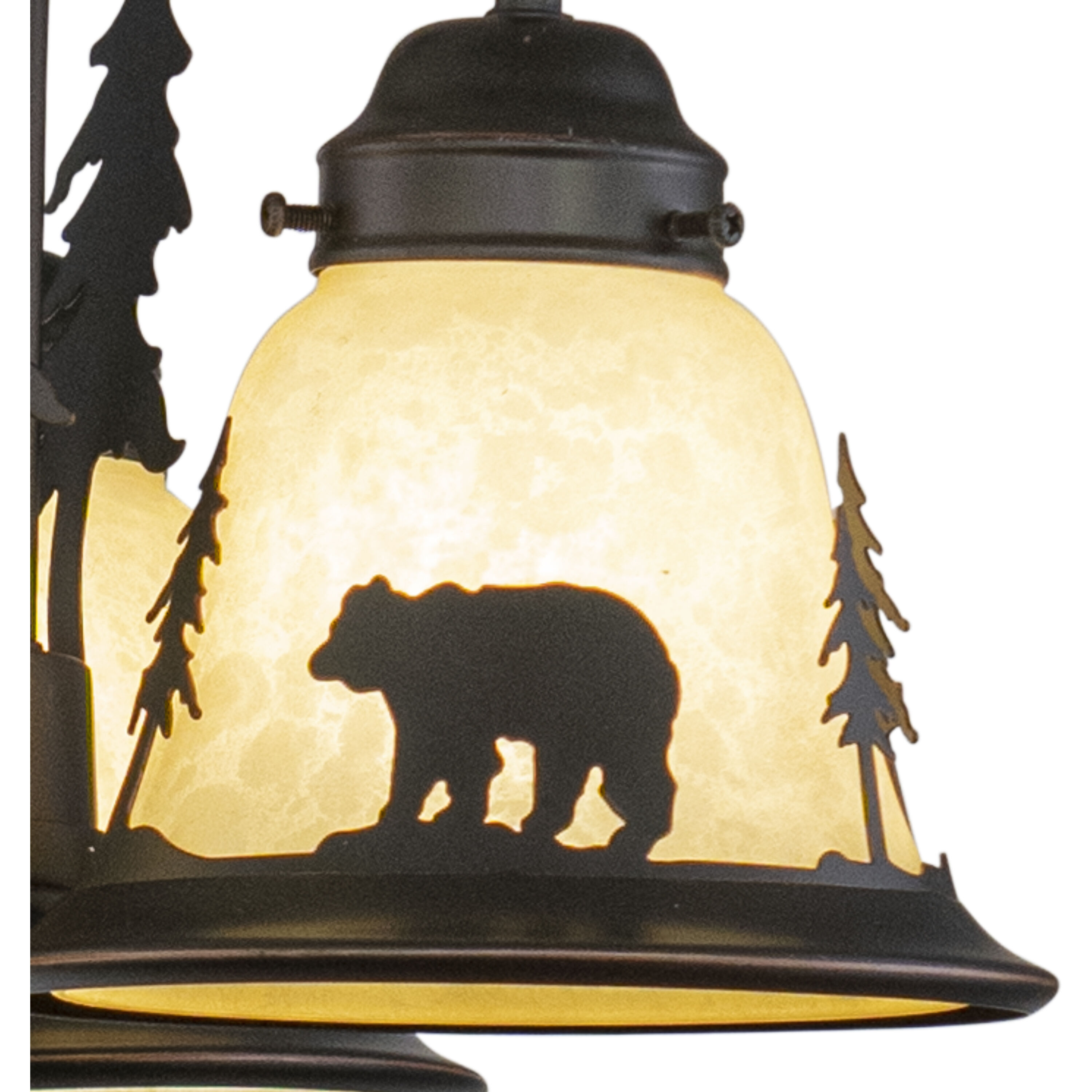 Bozeman LED Burnished Bronze Convertible Light Kit