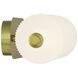 Palmas 4 Light 30 inch Gold Vanity Light Wall Light